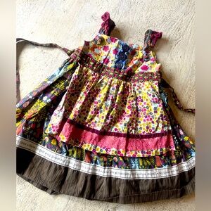 Matilda Jane Floral Multicolor Sleeveless Dress